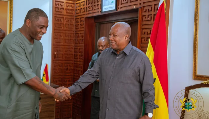 Idris_Elba & President Mahama
